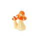 12 Petits Champignons autocollants (3 cm) - Rsine. n2