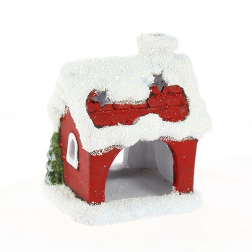 Photophore Maison Enneig (13 cm) - Cramique 