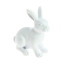 1 Mini Lapins Blanc  (4 cm) - Rsine