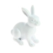 1 Mini Lapins Blanc  (4 cm) - Rsine. n1