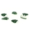 6 Mini Sapins - Autocollants (3 cm) - Résine images:#0
