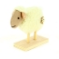 1 Mouton sur Socle en Bois