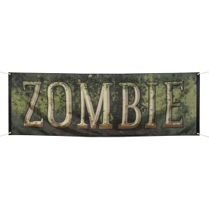 Bannière Zombie (220 cm)