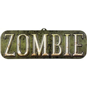 Dcoration murale Zombie en PVC (55 cm)