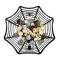 Panier  bonbons Halloween - Toile d'Araigne images:#1