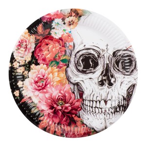 10 Assiettes Day Of dead