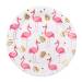 10 Assiettes Flamant Rose. n1