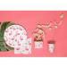 10 Assiettes Flamant Rose. n2