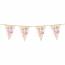 Guirlande Fanions Flamant Rose