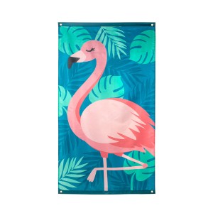 Drapeau Flamant Rose