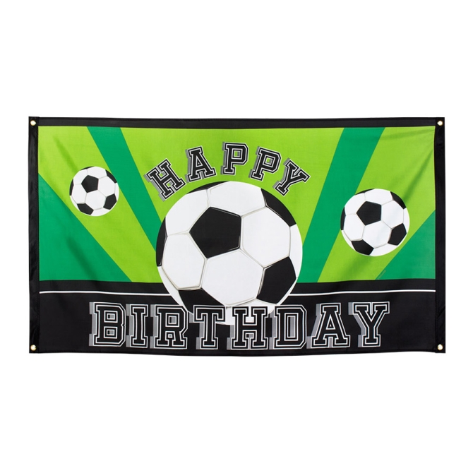 Drapeau Football Happy Birthday 