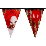 Guirlande Fanions Clown Horror