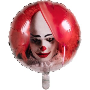 Ballon  Plat Clown Horror