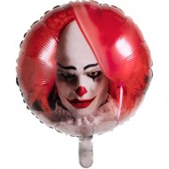 Ballon Gonflé à l'Hélium Clown Horror