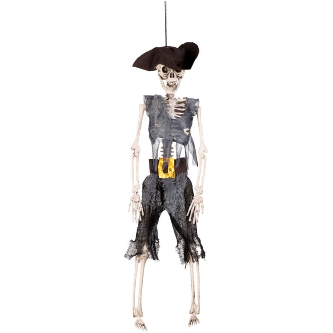 Suspension  Squelette Pirate (40 cm) 