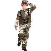 Dguisement Soldat Militaire Camouflage