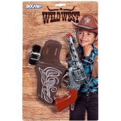 Set de Cowboy - Pistolet,  Ceinture,  Etui - Enfant. n5