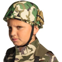 Casque Enfant - Militaire. n4