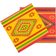 20 Serviettes Fiesta Mexico
