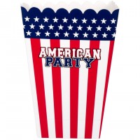 Contient : 1 x 4 Botes  Popcorn - American Party