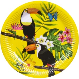 10 Assiettes Toucan