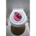 Dcoration Stickers Cuvette WC Halloween Horror. n2