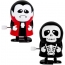 2 Figurines  Remonter Halloween (6 cm)