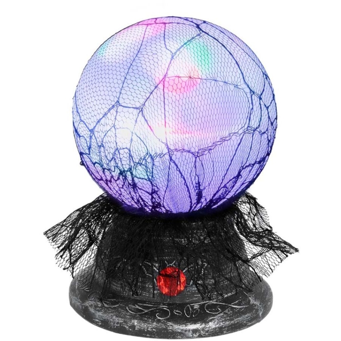 Boule de Cristal Lumineuse et Sonore 