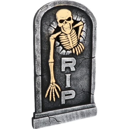 Pierre tombale Skull RIP (56 cm) 