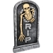 Pierre tombale Skull RIP (56 cm). n1
