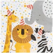 20 Serviettes Safari
