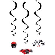 3 Guirlandes Spirales Speed Racing