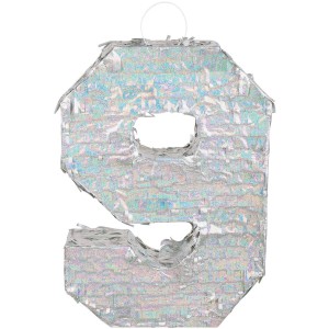 Pinata Holograpphique Chiffre 9