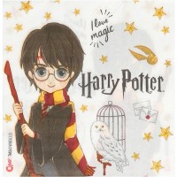 Contient : 1 x 20 Serviettes Harry Potter