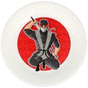 8 Assiettes Ninja