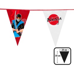 Guirlande Fanions Ninja. n�1