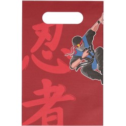 10 Pochettes Cadeaux Ninja. n1
