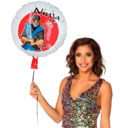 Ballon Mylar Ninja. n1