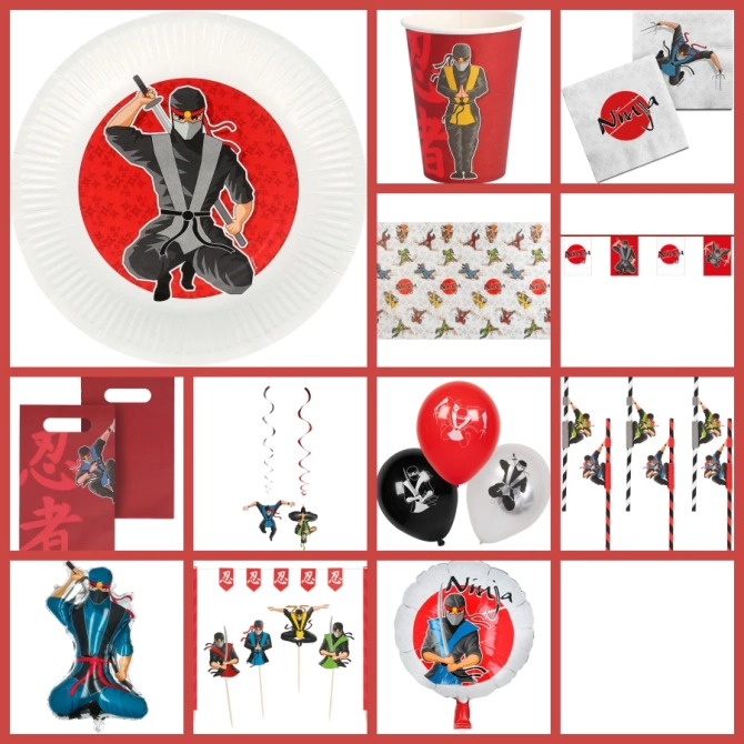 Maxi Bo�te � f�te Ninja 