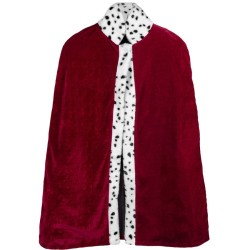 Manteau de Roi Bordeaux Enfant � 90 cm. n�1