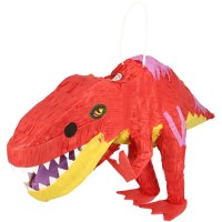 Pinata T-Rex Rouge