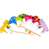 Jeu de Croquet Chiens en bois