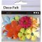 Set Fleurs de Feutrine Multicolores images:#1