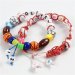 Perles Plates Alphabet Multicolores (6 mm). n4