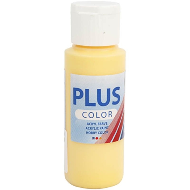 Peinture Acrylique Plus Color (60 ml) - Jaune Crocus 