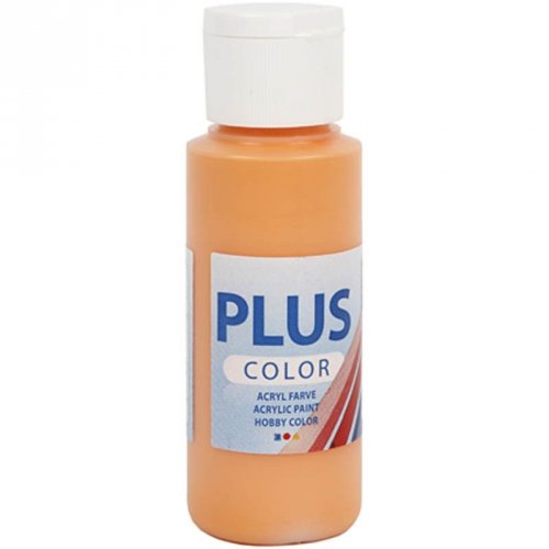 Peinture Acrylique Plus Color (60 ml) - Orange citrouille 