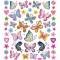 Planche Stickers Papillons à Fleurs images:#0