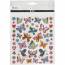 Planche Stickers Papillons  Fleurs