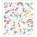 Planche 31 Stickers Licornes Pastels. n1