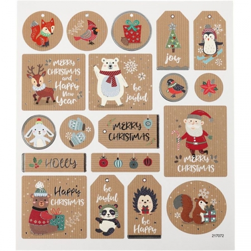 Stickers Noël Merry-Christmas 
